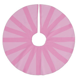 Modern Candy Pink Weihnachtsbaumrock Polyester Weihnachtsbaumdecke