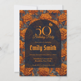 Modern Carnation Inspired Nature-Inspired Parties Einladung