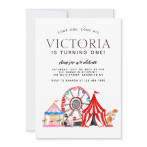 Modern Carnival Circus Festival Party