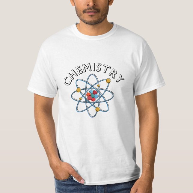 "Modern Chemist T - Shirt Design" (Vorderseite)