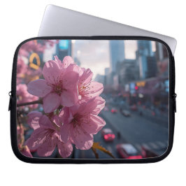 Modern Cherry Blossom 10' Laptopschutzhülle