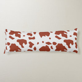 Modern Chic Ayrshire Kuh Animal Print Muster Seitenschläferkissen