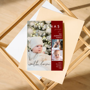 Modern Chic Foto Magazine Cover Weihnachten