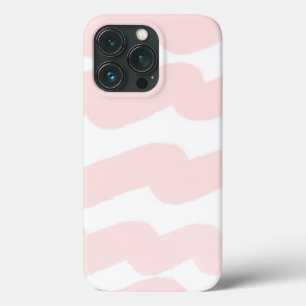 Modern Chic Pink Wasserfarben Streifen Case-Mate iPhone Hülle