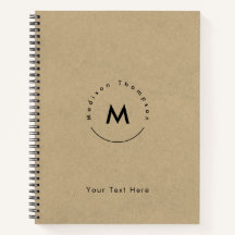 Modern Circle Mit Monogramm Persönliche Bezeichnun