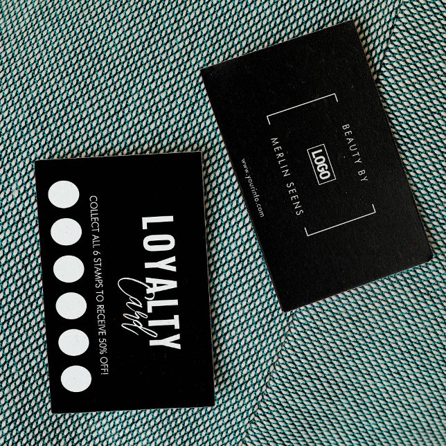 Modern Classic Beauty Wellness-Center Script Loyal Treuekarte (Von Creator hochgeladen)