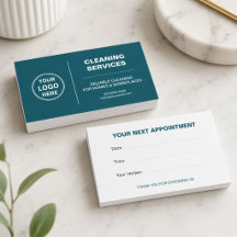 Modern Cleaning Services Logo Türkis