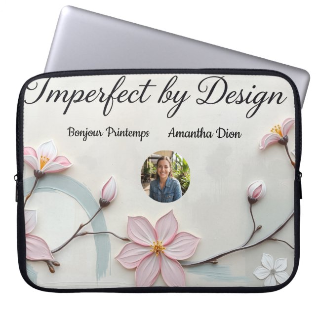 Modern Coffee Bar Deco Aesthetic Personalized Laptopschutzhülle (Vorderseite)