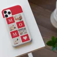 Modern Collage Foto & Best Mom Ever Gift