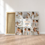 Modern Collage Foto Happy Thanksgiving Großvater Leinwanddruck<br><div class="desc">Modern Collage Foto Happy Thanksgiving Großvater</div>