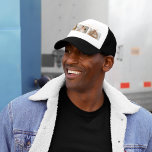 Modern Collage Foto & Happy Thanksgiving Truckerkappe<br><div class="desc">Modern Collage Foto & Happy Thanksgiving</div>