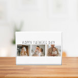 Modern Collage Foto & Happy Vathers Day Bestes Ges<br><div class="desc">Ein modernes Collage Foto kann ein perfektes Geschenk für den Vatertag machen. Diese einzigartige und kreative Geschenkidee beinhaltet, verschiedene Fotos von Ihnen und Ihrem Vater zu kombinieren und visuell ansprechend zu gestalten. Es ist eine ausgezeichnete Art, das Leben deines Vaters zu feiern und die besondere Bindung, die du mit ihm...</div>