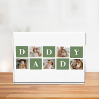 Modern Collage Foto & Happy Vathers Day Gift