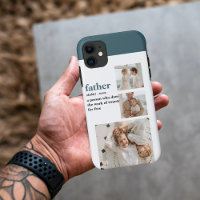Modern Collage Foto Happy Vathers Day Gift