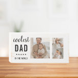 Modern Collage Foto Happy Vathers Day Gift Holzkisten Schild<br><div class="desc">Das "Modern Collage Foto Colorful Best Vater Ever Gift" ist ein personalisiertes und einzigartiges Geschenk für jeden Papa, der es verdient, gefeiert zu werden. Das Geschenk ist ein Collage Foto, das aus mehreren Einzelbildern besteht, die sorgfältig arrangiert wurden, um ein atemberaubendes und auffälliges Design zu schaffen. Das Geschenk ist ein...</div>