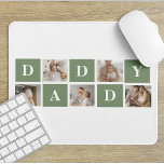 Modern Collage Foto & Happy Vathers Day Gift Mousepad<br><div class="desc">Ein modernes Collage Foto ist eine kreative Art, jemanden zu feiern und zu ehren, der in deinem Leben etwas Besonderes ist, wie deinen Vater, am Vatertag. Es geht darum, verschiedene Fotos zu kompilieren und sie visuell ansprechend zusammenzufügen, um eine zusammenhängende und sinnvolle Komposition zu schaffen. Um ein modernes Collage Foto...</div>
