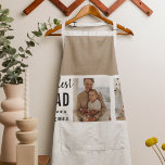 Modern Collage Foto Happy Vathers Day Gift Schürze<br><div class="desc">Das "Modern Collage Foto Colorful Best Vater Ever Gift" ist ein personalisiertes und einzigartiges Geschenk für jeden Papa, der es verdient, gefeiert zu werden. Das Geschenk ist ein Collage Foto, das aus mehreren Einzelbildern besteht, die sorgfältig arrangiert wurden, um ein atemberaubendes und auffälliges Design zu schaffen. Das Geschenk ist ein...</div>