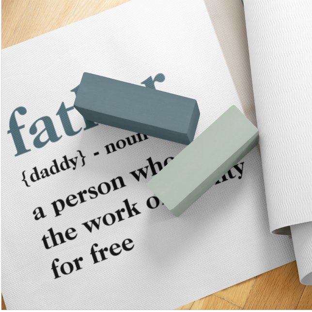 Modern Collage Foto Happy Vathers Day Gift Yogamatte (Von Creator hochgeladen)