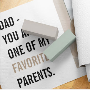 Modern Collage Foto & Happy Vathers Day Gift Yogamatte