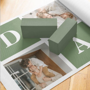 Modern Collage Foto & Happy Vathers Day Gift Yogamatte