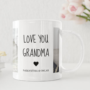 Modern Collage Foto Liebe Ihr Oma Bestes Geschenk Tasse