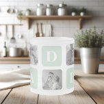 Modern Collage Foto Mint & Happy VathersDay-Gesche Mattglastasse<br><div class="desc">Was ein fröhliches Vatertagsgeschenk angeht, könnte eine moderne Collage Foto Minze eine großartige Option sein, wenn Ihr Vater gerne fotografiert oder ein besonderes Kunstinteresse hat. Sie könnten eine Auswahl von Fotos auswählen, die ihm wichtig sind, wie Familienportraits oder Bilder von denkwürdigen Reisen, und sie so ordnen, dass sie eine Geschichte...</div>
