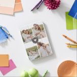 Modern Collage Personalisiert Family Foto Geschenk iPad Mini Hülle<br><div class="desc">Modern Collage Personalisiert Family Foto Geschenk</div>