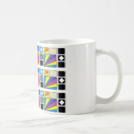 Modern color kaffeetasse