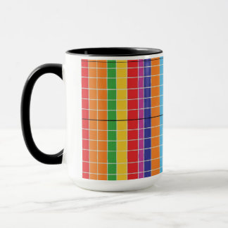 Modern Colorful Abstract Geometric Coffee Mug  Bol