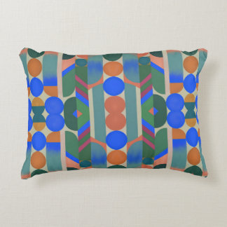 Modern Colorful Shapes Dekokissen