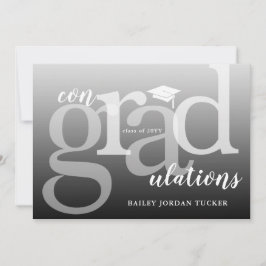 Modern ConGRADlus Abschluss Glückwunsch