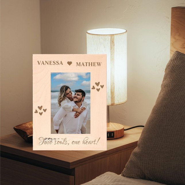 Modern Couple Best Par 2 Soul 1 Herzstück Geätzte Rahmen (Von Creator hochgeladen)