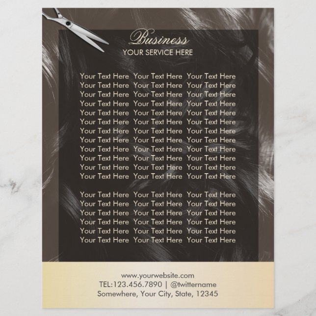 Modern Curly Hair Elegante Frische Pasta machen Flyer (Vorne)