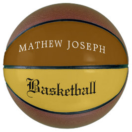 Modern Custom Basketball Featuring Your Name