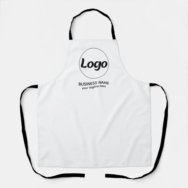 Modern Custom Branded Company Business Logo  Schürze (Vorderseite)