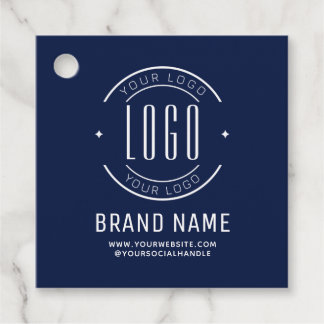 Modern custom company logo business branded geschenkanhänger