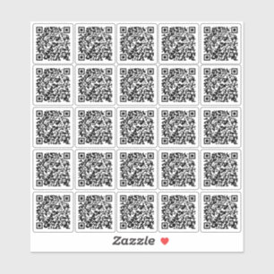 Modern Custom Erstellen Sie Ihren eigenen QR-Code Aufkleber
