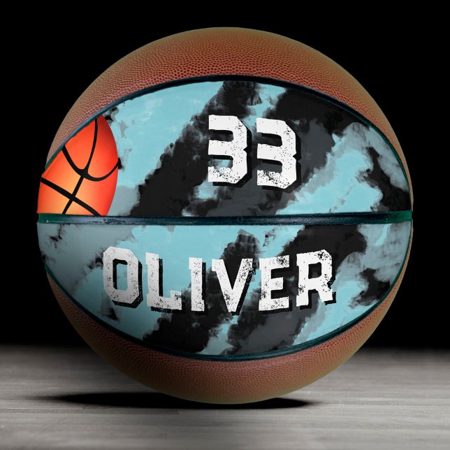 Modern Custom Player Name & Number Keeper Basketball (Von Creator hochgeladen)