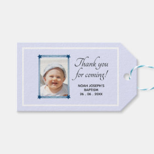 Modern DANKE FÜR das KOMMEN! Taufe-Geschenk-Umbau Geschenkanhänger