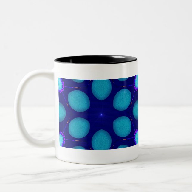 MODERN_Decoration_LIGHT STAR_BLUE Zweifarbige Tasse (Links)
