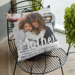 Modern | Definition des Fotos Mutter Kissen<br><div class="desc">Gönnen Sie Ihrer Mutter ein kuscheliges Foto, dieses wunderschöne Kopfkissen ist das ideale Geschenk für Mama, Mama, Mama, Mama, Mama, Mama, Mama, Mama, diesen Tag oder Geburtstag! Mit Ihrem Lieblings-Foto, "MUTTER" geschrieben in Skript-Schriftart und einer persönlichen Nachricht oder behielt die Vorlage mit "MUHTH-ER NOUN, EIN SINGLE PERSON, DER DIE DIE...</div>