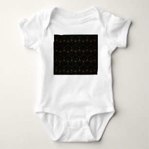 Modern Diamant, Art Deko Design Baby Strampler