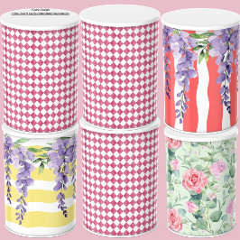 Modern Diamant Muster Decoupage rot Seidenpapier