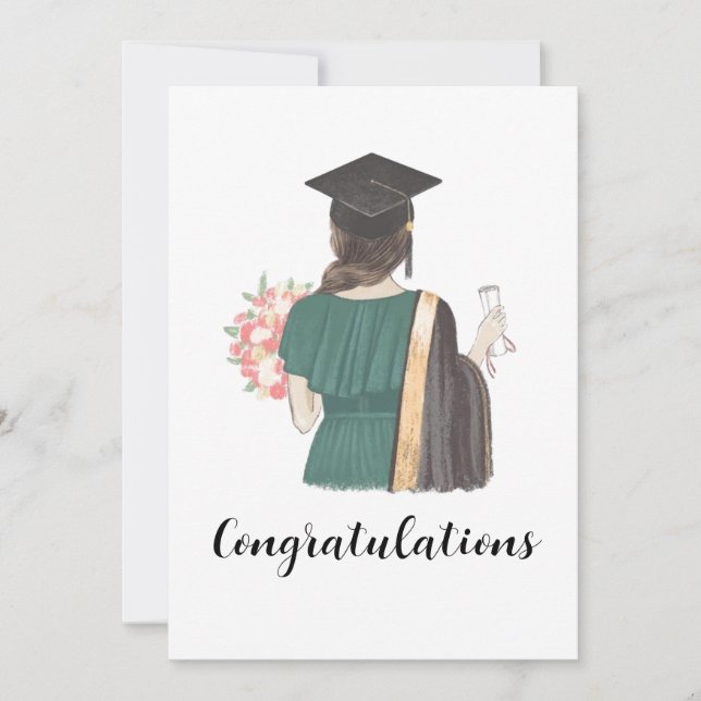 MODERN DIGITAL CONGRATULATIONS CARD SAVE THE DATE (Vorderseite)