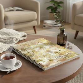  Modern drawing  elegant pattern spiral Notizbuch