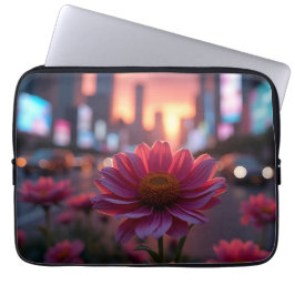 Modern Dusk Daisies 13' Laptopschutzhülle