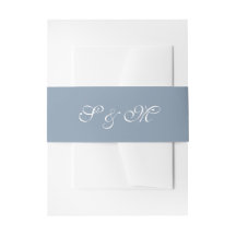 Modern Dusty Blue Wedding