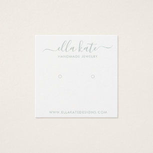 Modern Earring Display Card