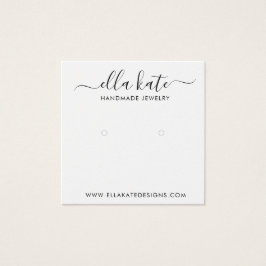 Modern Earring Display Card