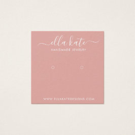 Modern Earring Display Card